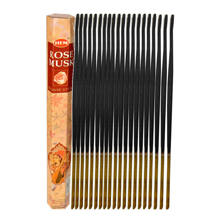 Gül Misk Kokulu 20 Çubuk Tütsü – Rose Musk