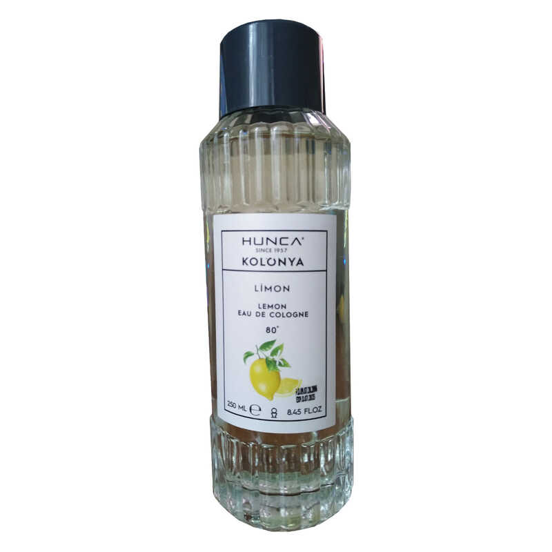 Limon Kolonyası 80 Derece Cam Şişe 250 ML –  Eau De Cologne