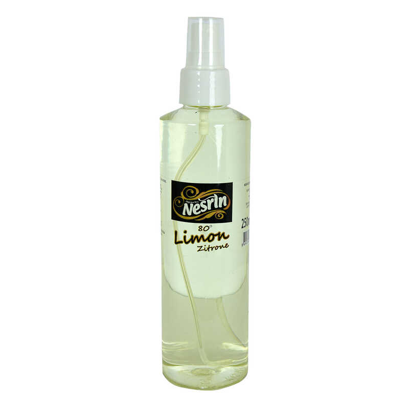 Limon Kolonyası 80 Derece Pet Şişe Sprey 250 ML