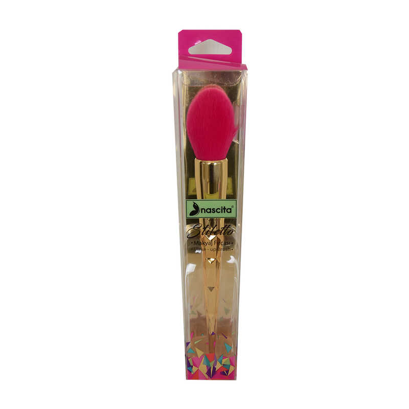 Profesyonel Stiletto Allık ve Pudra Makyaj Fırçası – 242 Blush And Powder Brush