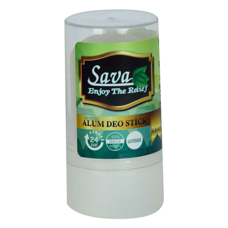 Roll On Ter Önleyici Kokusuz Kristal Doğal Tuz Alum Deo Stick Unisex 120 Gr