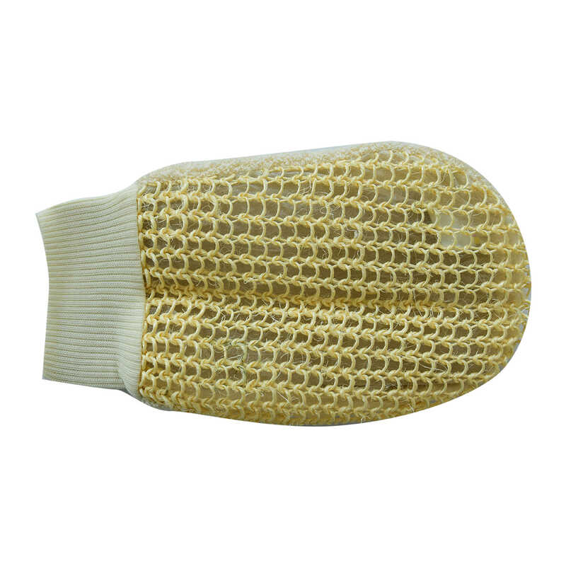 Sisal Lastikli El Geçmeli Eldiven Kese 14×24 Cm
