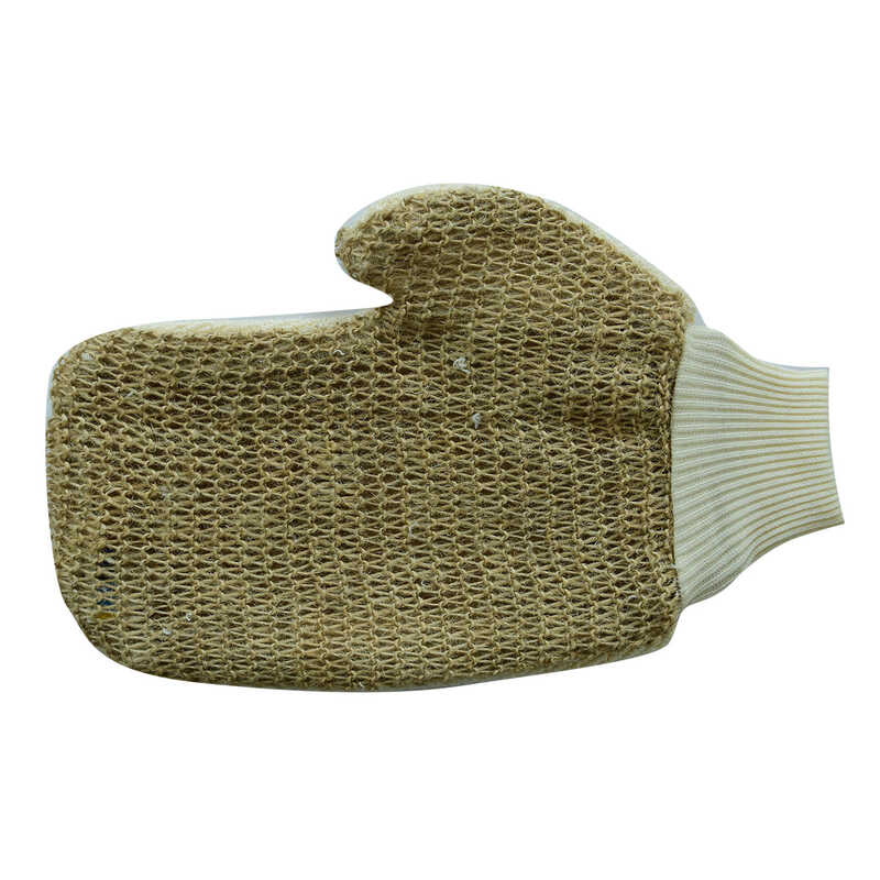 Sisal Lastikli El Geçmeli Eldiven Kese 18×24 Cm